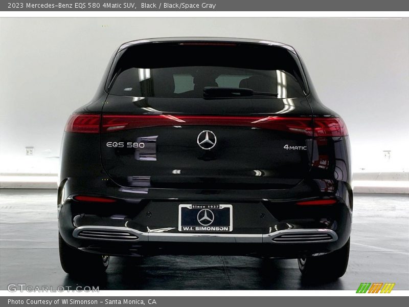 Black / Black/Space Gray 2023 Mercedes-Benz EQS 580 4Matic SUV