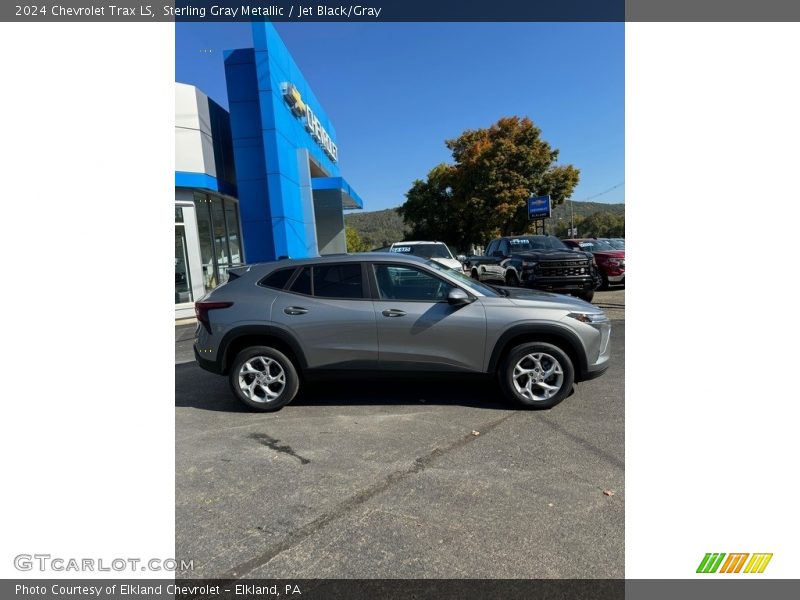Sterling Gray Metallic / Jet Black/Gray 2024 Chevrolet Trax LS