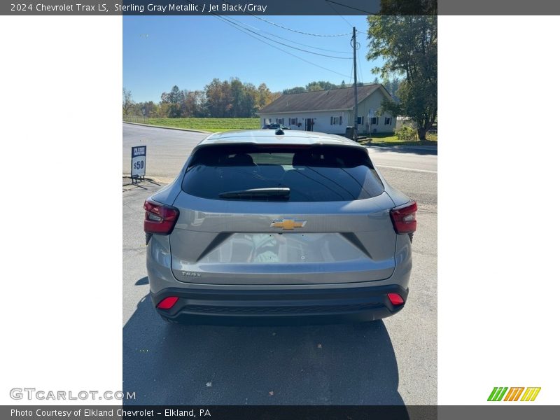 Sterling Gray Metallic / Jet Black/Gray 2024 Chevrolet Trax LS