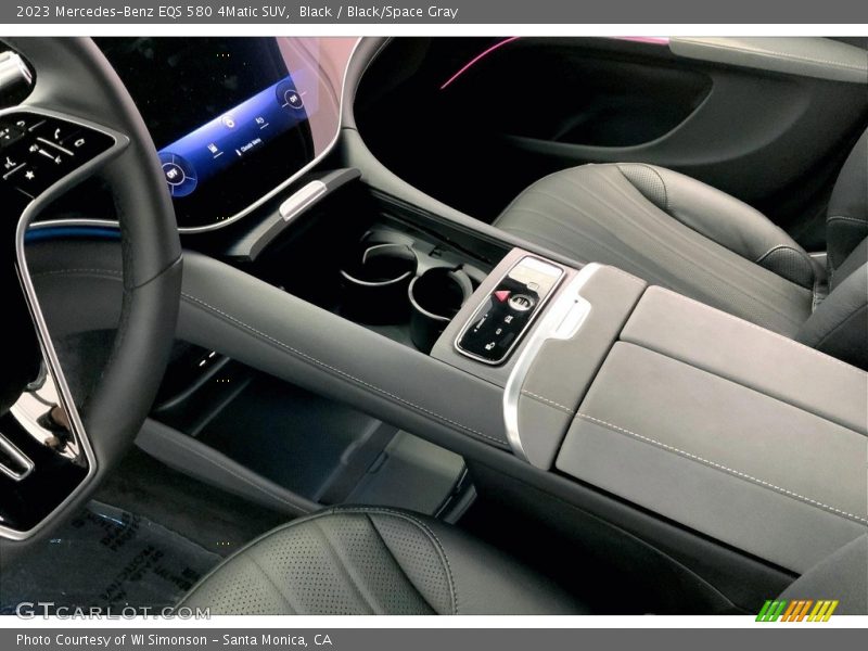 Black / Black/Space Gray 2023 Mercedes-Benz EQS 580 4Matic SUV
