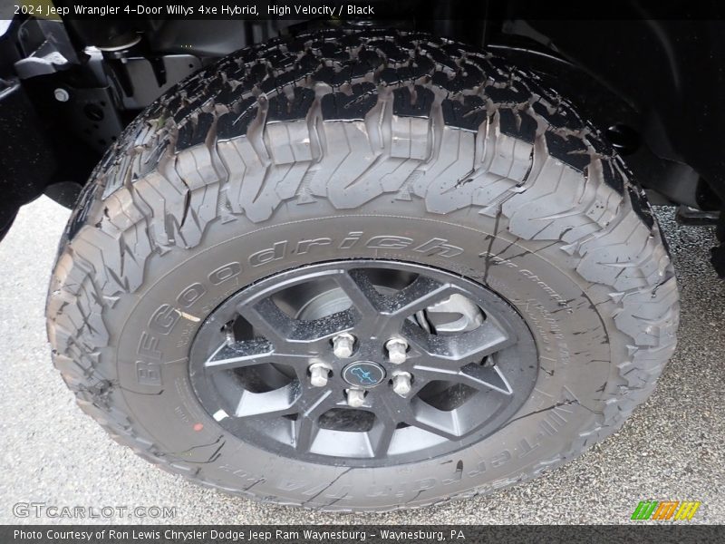  2024 Wrangler 4-Door Willys 4xe Hybrid Wheel