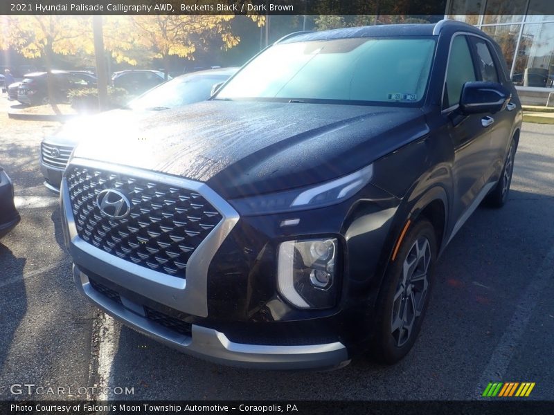 Becketts Black / Dark Brown 2021 Hyundai Palisade Calligraphy AWD