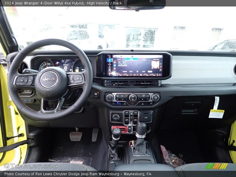 Dashboard of 2024 Wrangler 4-Door Willys 4xe Hybrid