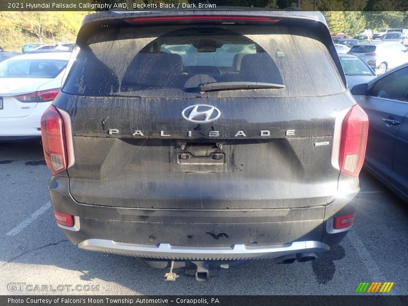 Becketts Black / Dark Brown 2021 Hyundai Palisade Calligraphy AWD