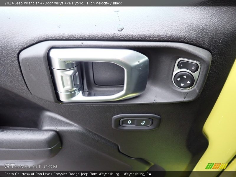 Door Panel of 2024 Wrangler 4-Door Willys 4xe Hybrid