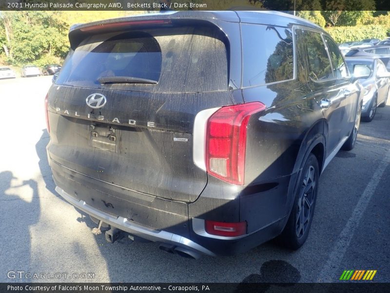 Becketts Black / Dark Brown 2021 Hyundai Palisade Calligraphy AWD