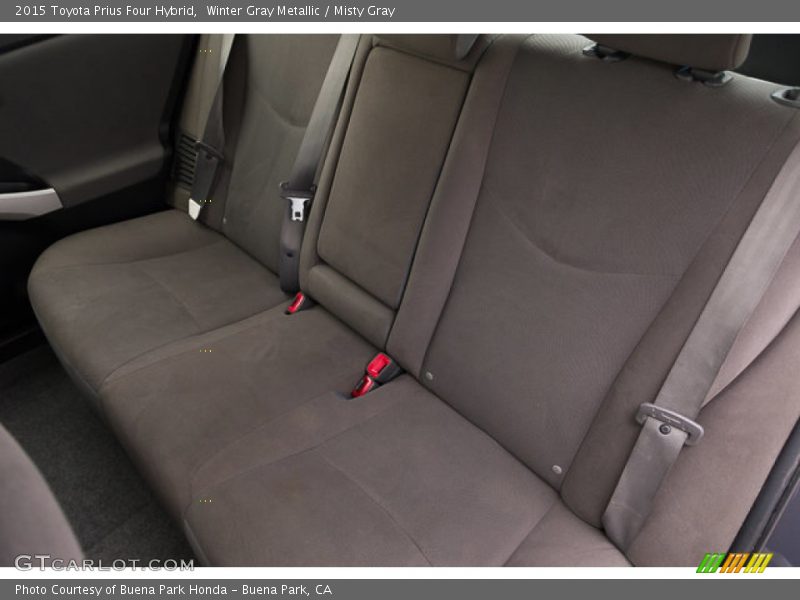 Winter Gray Metallic / Misty Gray 2015 Toyota Prius Four Hybrid