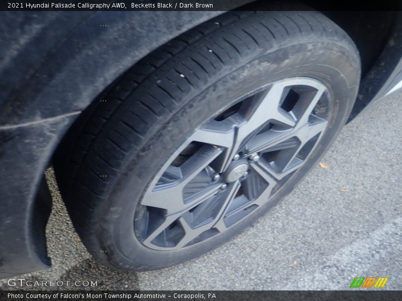 Becketts Black / Dark Brown 2021 Hyundai Palisade Calligraphy AWD