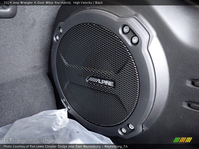 Audio System of 2024 Wrangler 4-Door Willys 4xe Hybrid