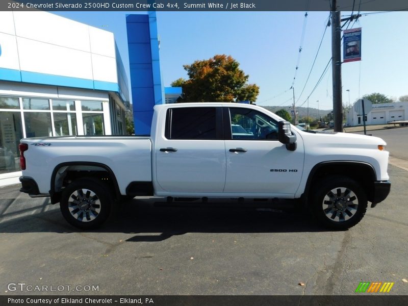  2024 Silverado 2500HD Custom Crew Cab 4x4 Summit White