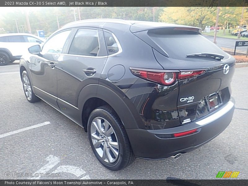 Jet Black Mica / Black 2023 Mazda CX-30 S Select AWD