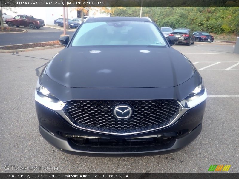 Jet Black Mica / Black 2023 Mazda CX-30 S Select AWD