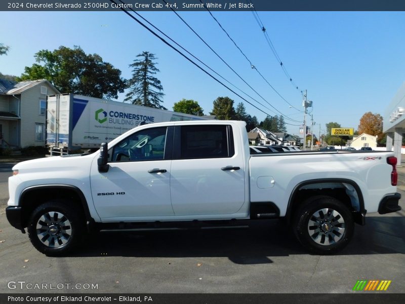  2024 Silverado 2500HD Custom Crew Cab 4x4 Summit White