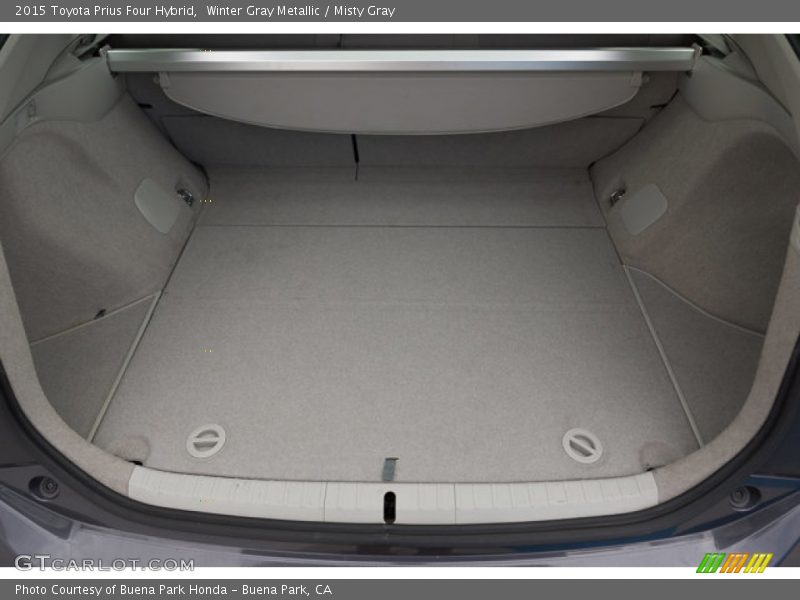 Winter Gray Metallic / Misty Gray 2015 Toyota Prius Four Hybrid