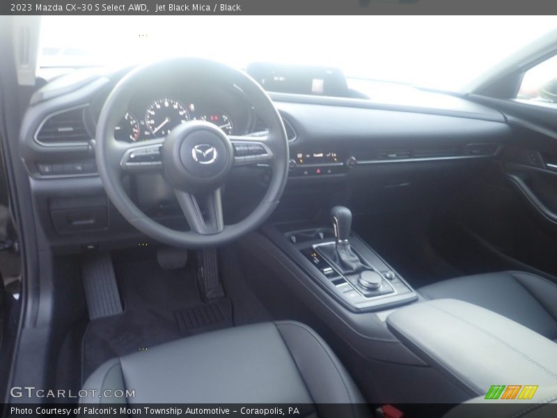 Jet Black Mica / Black 2023 Mazda CX-30 S Select AWD