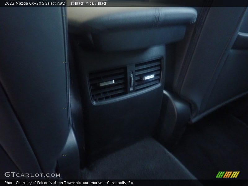 Jet Black Mica / Black 2023 Mazda CX-30 S Select AWD