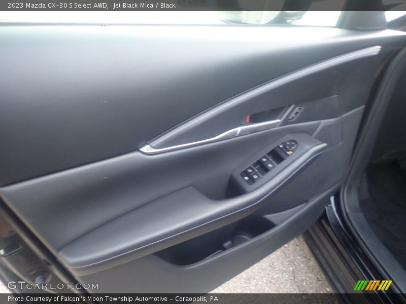 Jet Black Mica / Black 2023 Mazda CX-30 S Select AWD