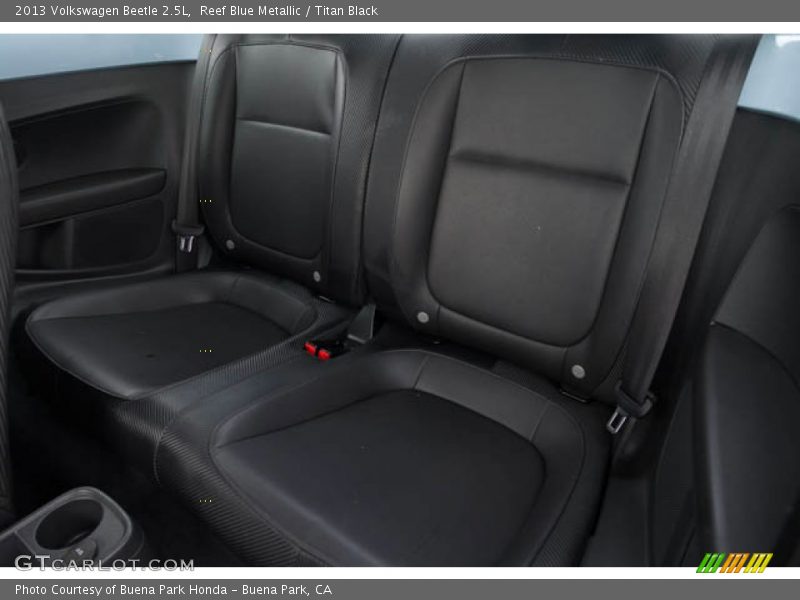 Rear Seat of 2013 Beetle 2.5L