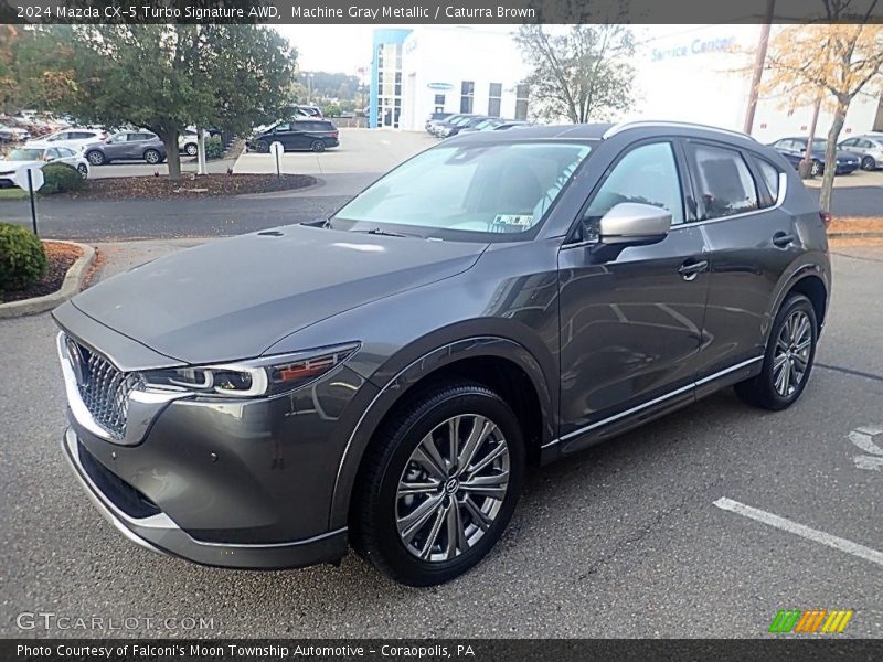 Front 3/4 View of 2024 CX-5 Turbo Signature AWD