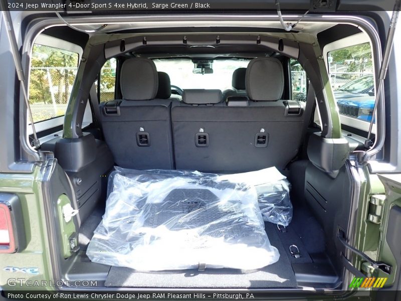Sarge Green / Black 2024 Jeep Wrangler 4-Door Sport S 4xe Hybrid