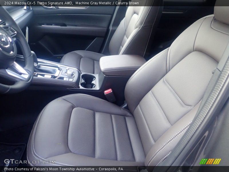 Front Seat of 2024 CX-5 Turbo Signature AWD