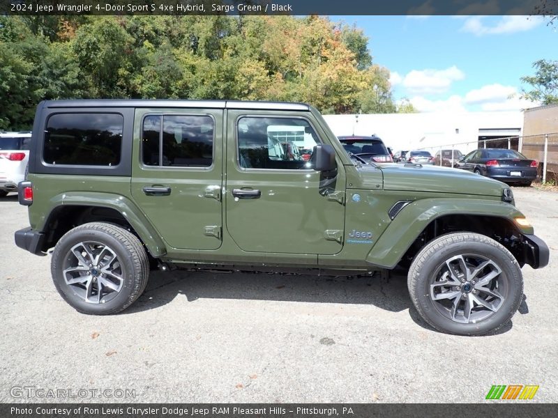  2024 Wrangler 4-Door Sport S 4xe Hybrid Sarge Green