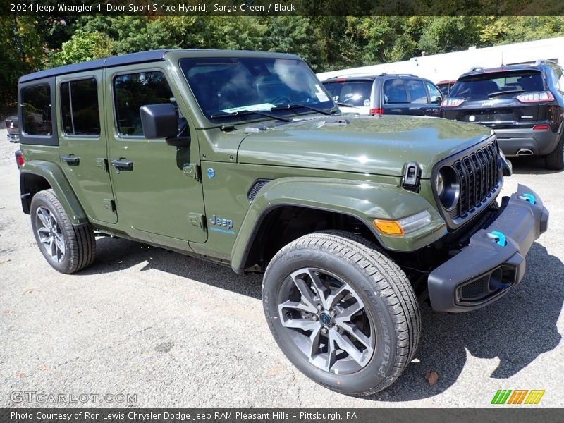 Front 3/4 View of 2024 Wrangler 4-Door Sport S 4xe Hybrid