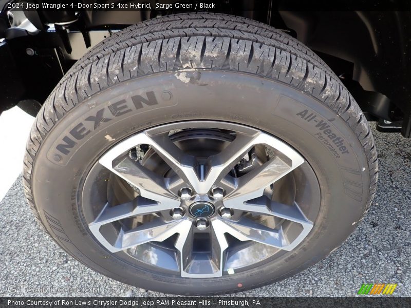 2024 Wrangler 4-Door Sport S 4xe Hybrid Wheel