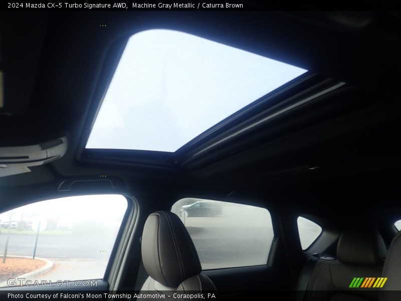 Sunroof of 2024 CX-5 Turbo Signature AWD