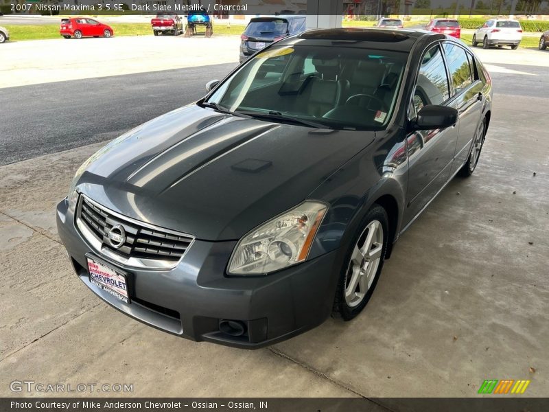Dark Slate Metallic / Charcoal 2007 Nissan Maxima 3.5 SE
