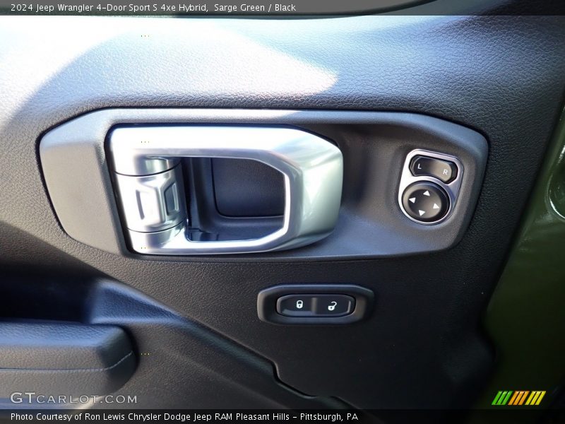 Door Panel of 2024 Wrangler 4-Door Sport S 4xe Hybrid