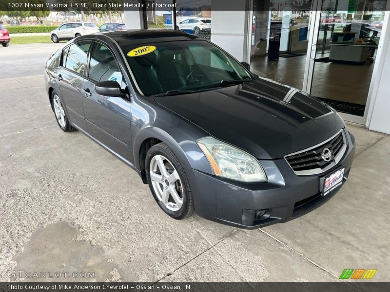 Dark Slate Metallic / Charcoal 2007 Nissan Maxima 3.5 SE