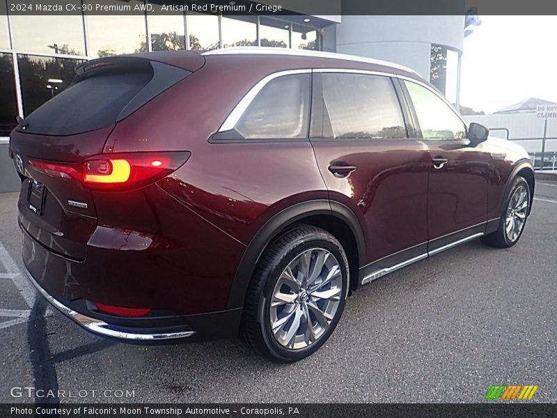Artisan Red Premium / Griege 2024 Mazda CX-90 Premium AWD