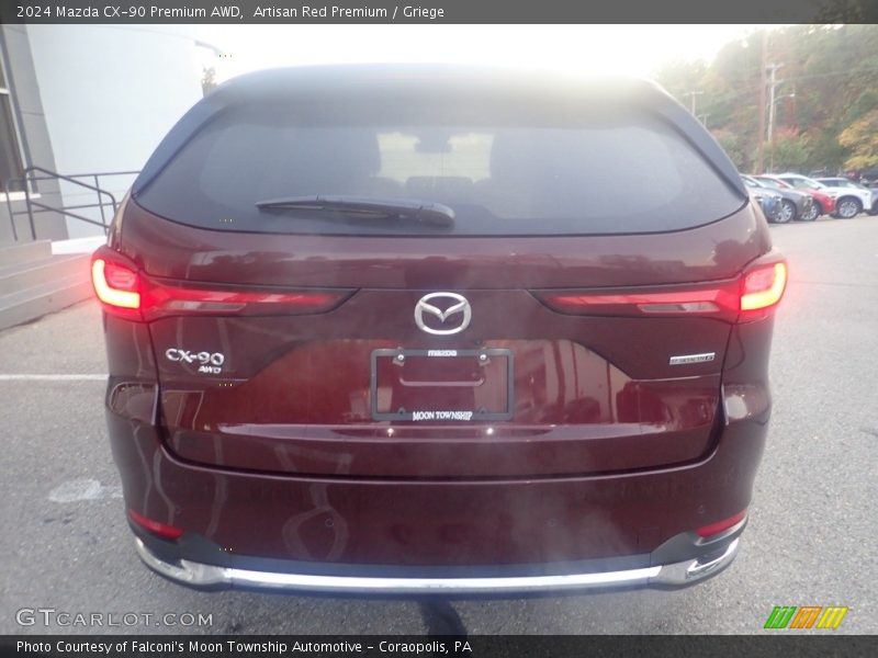 Artisan Red Premium / Griege 2024 Mazda CX-90 Premium AWD