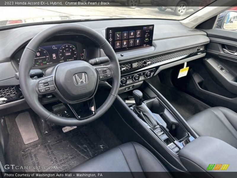  2023 Accord EX-L Hybrid Black Interior