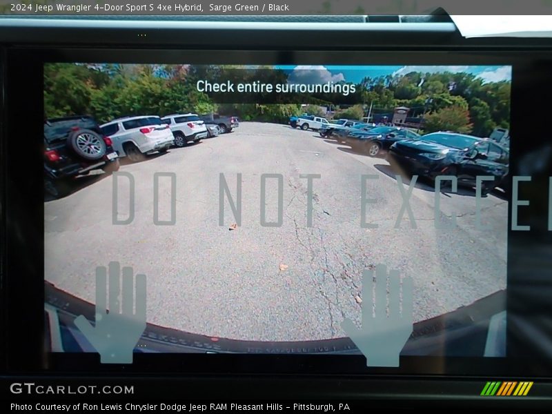 Sarge Green / Black 2024 Jeep Wrangler 4-Door Sport S 4xe Hybrid