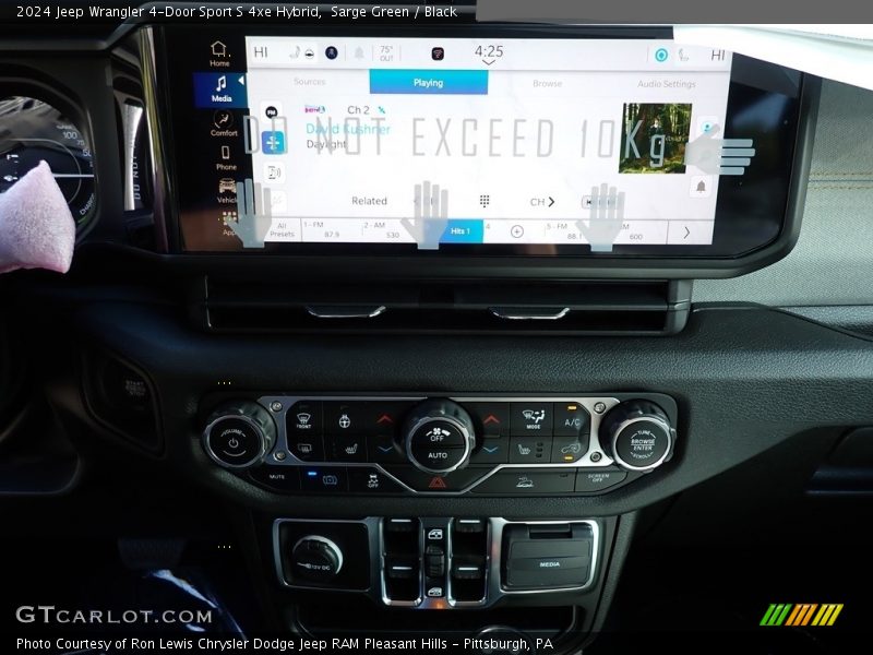 Sarge Green / Black 2024 Jeep Wrangler 4-Door Sport S 4xe Hybrid