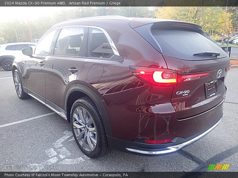 Artisan Red Premium / Griege 2024 Mazda CX-90 Premium AWD