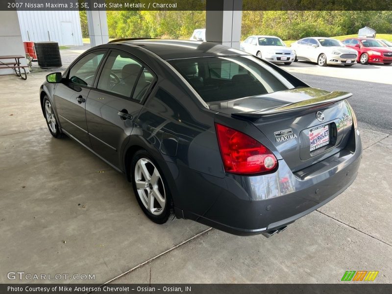 Dark Slate Metallic / Charcoal 2007 Nissan Maxima 3.5 SE