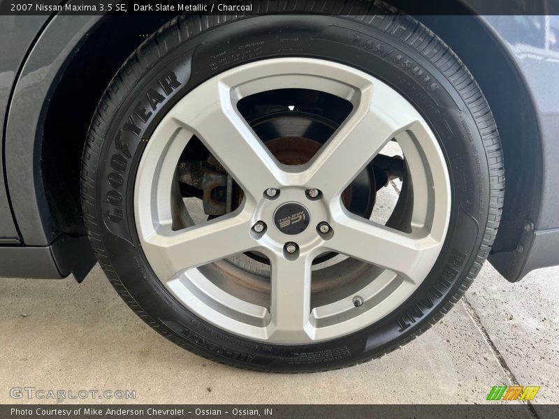 Dark Slate Metallic / Charcoal 2007 Nissan Maxima 3.5 SE