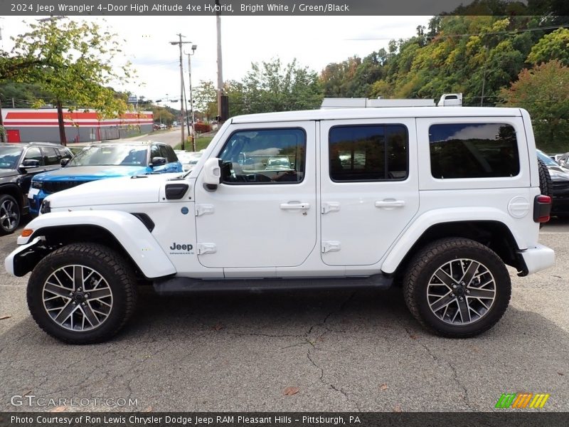  2024 Wrangler 4-Door High Altitude 4xe Hybrid Bright White