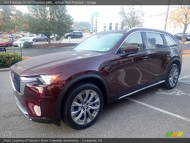 Front 3/4 View of 2024 CX-90 Premium AWD