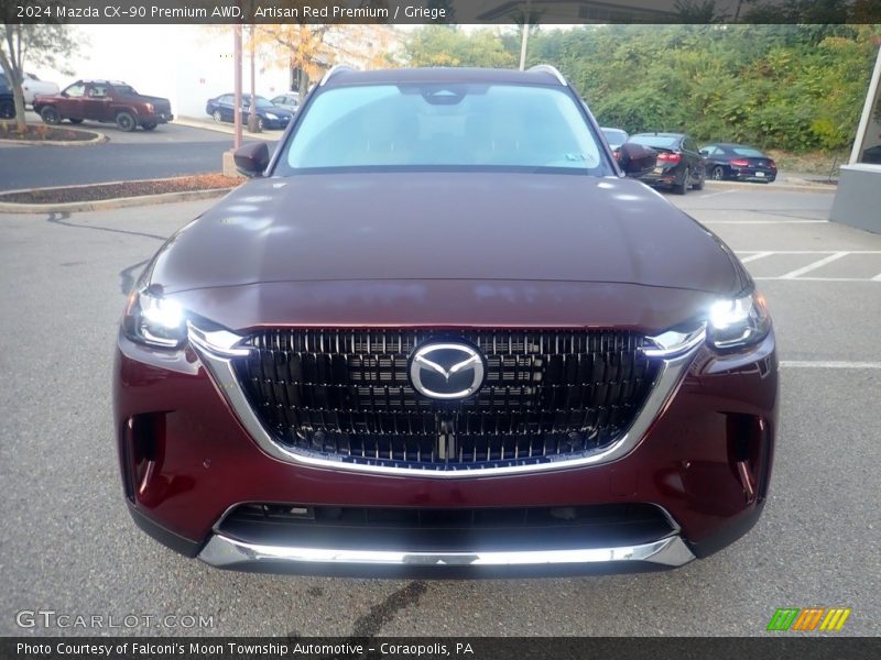 Artisan Red Premium / Griege 2024 Mazda CX-90 Premium AWD