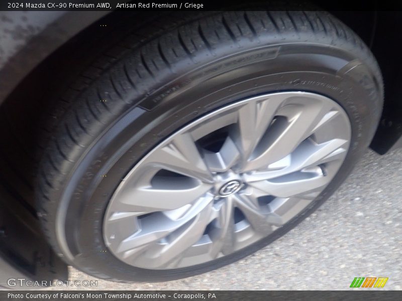 Artisan Red Premium / Griege 2024 Mazda CX-90 Premium AWD