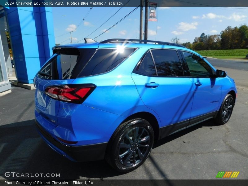 Riptide Blue Metallic / Jet Black 2024 Chevrolet Equinox RS AWD