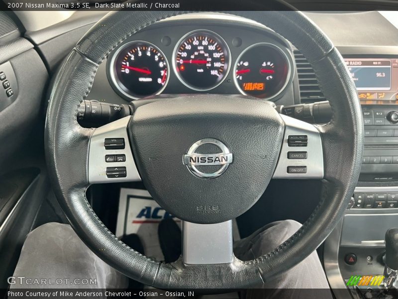 Dark Slate Metallic / Charcoal 2007 Nissan Maxima 3.5 SE