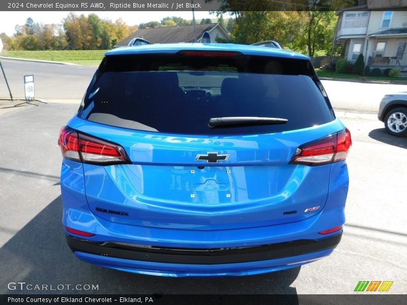 Riptide Blue Metallic / Jet Black 2024 Chevrolet Equinox RS AWD