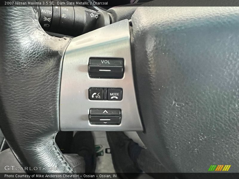 Dark Slate Metallic / Charcoal 2007 Nissan Maxima 3.5 SE