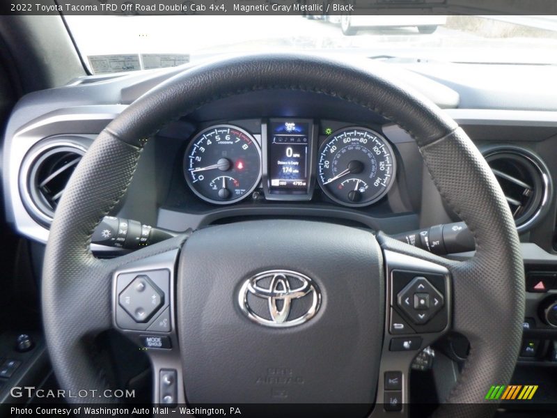 Magnetic Gray Metallic / Black 2022 Toyota Tacoma TRD Off Road Double Cab 4x4