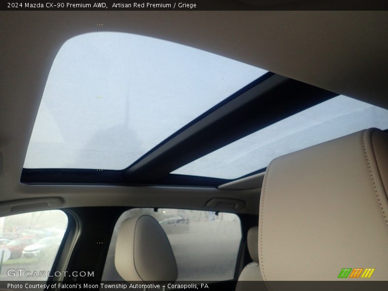 Sunroof of 2024 CX-90 Premium AWD